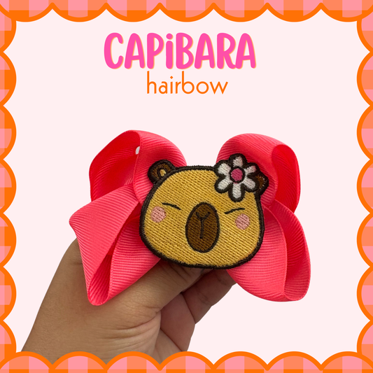 Capibara hairbow✨🌸