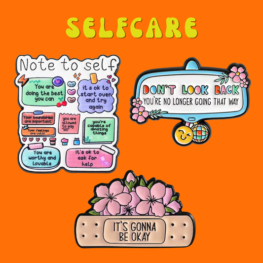 Self care pins