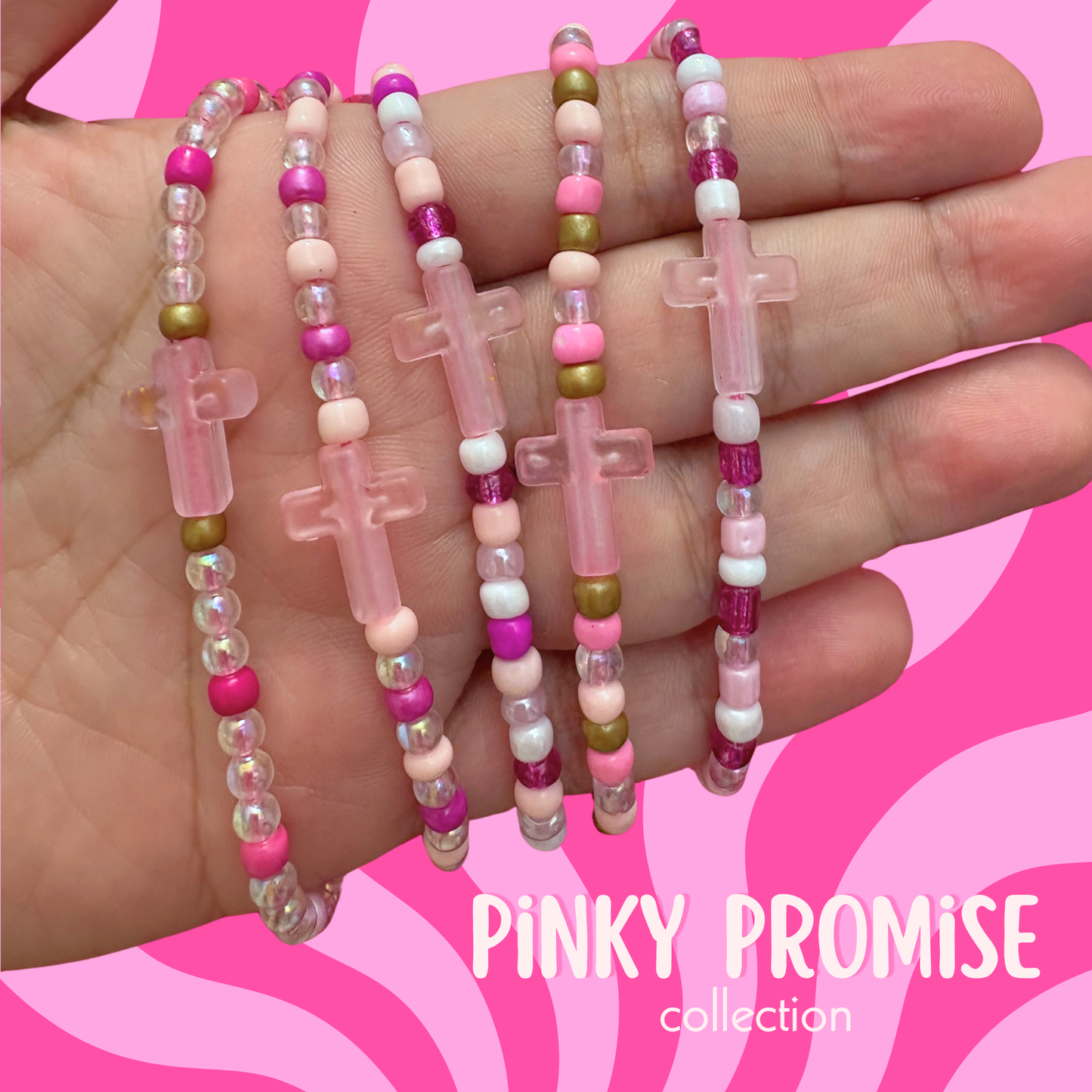 Pinky Promise  💗✝️  bracelet Collection