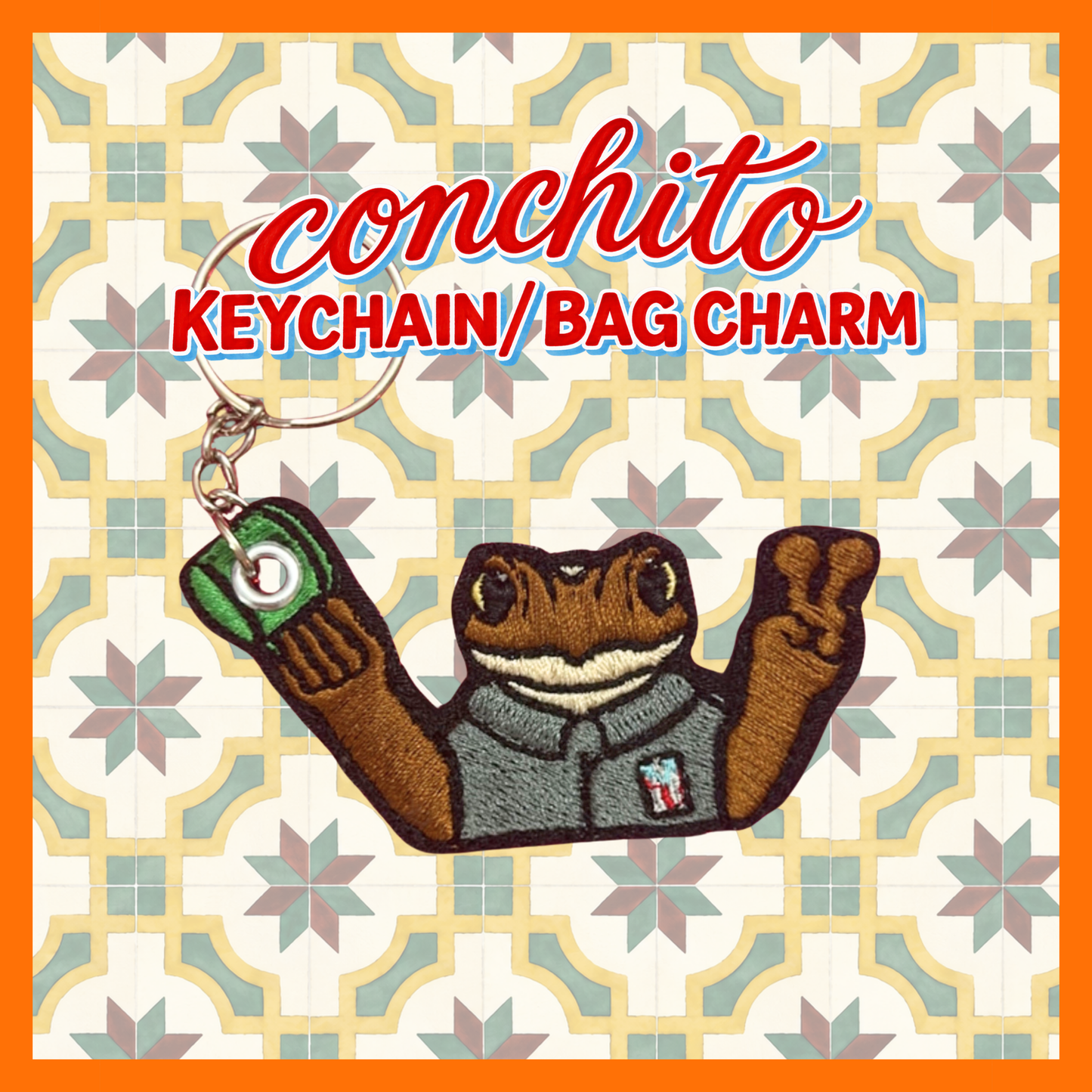 ConChitO keychain/bagcharm✨💚