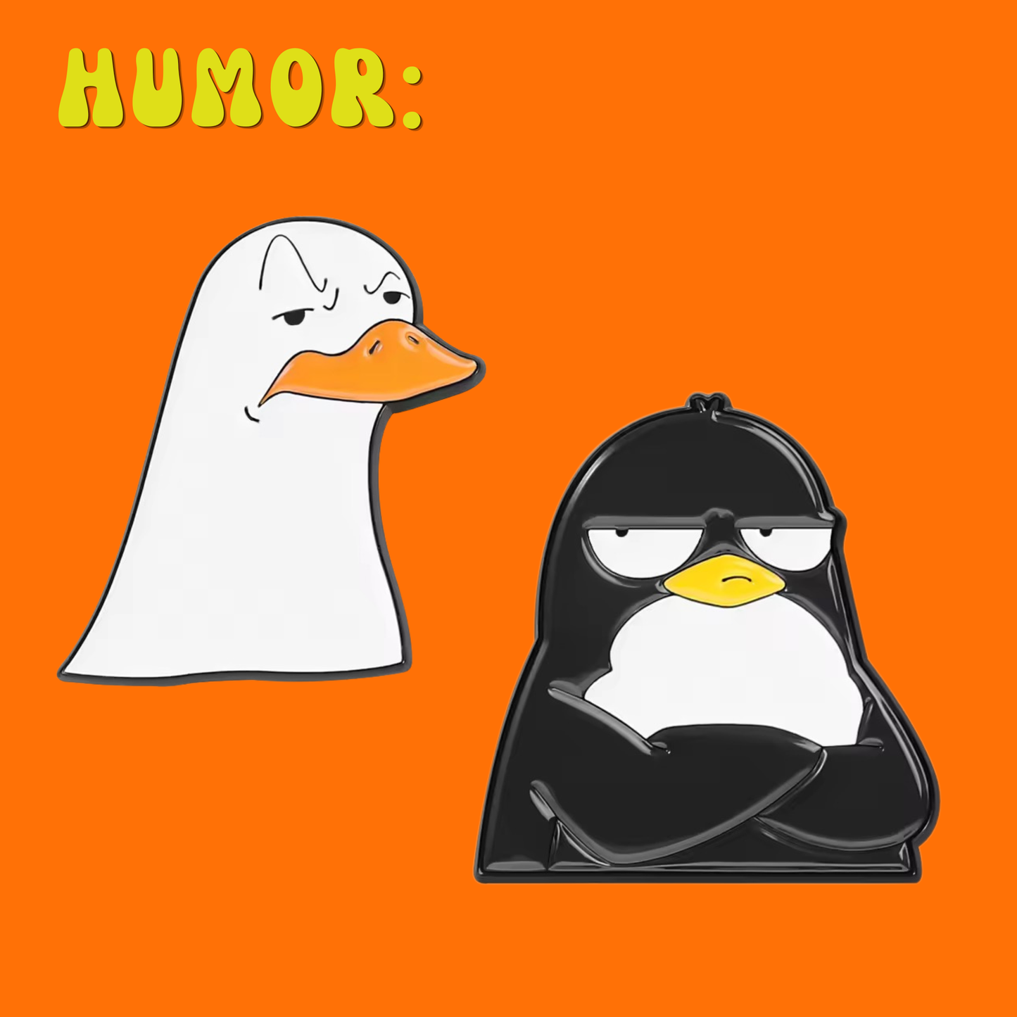 Humor pins