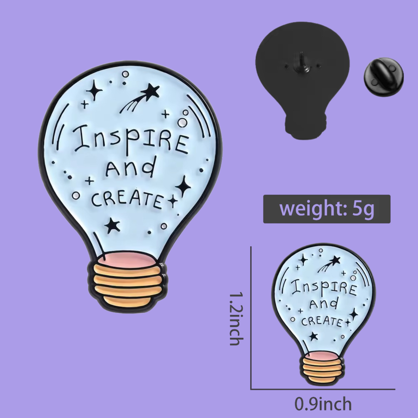 Creativity pins
