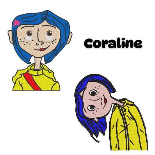Coraline keychain/bagcharm 💙🗝️