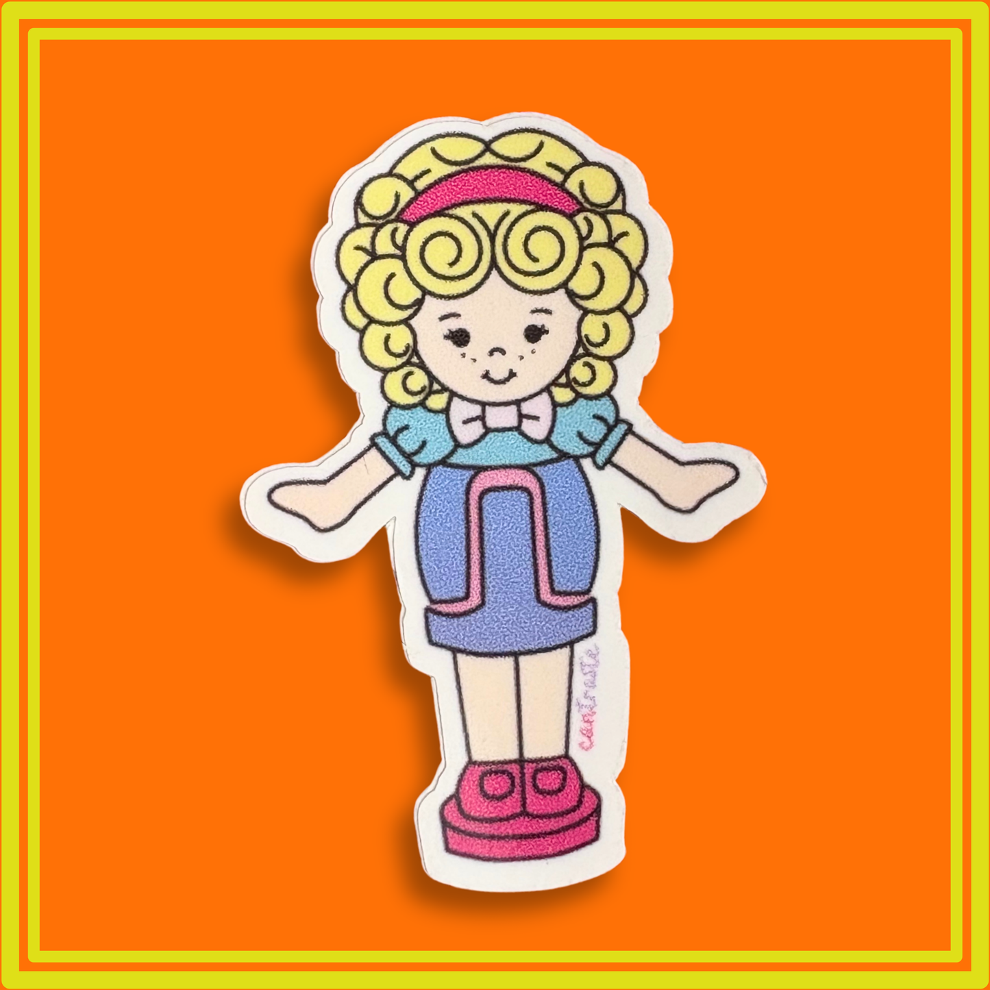 Polly Pocket sticker