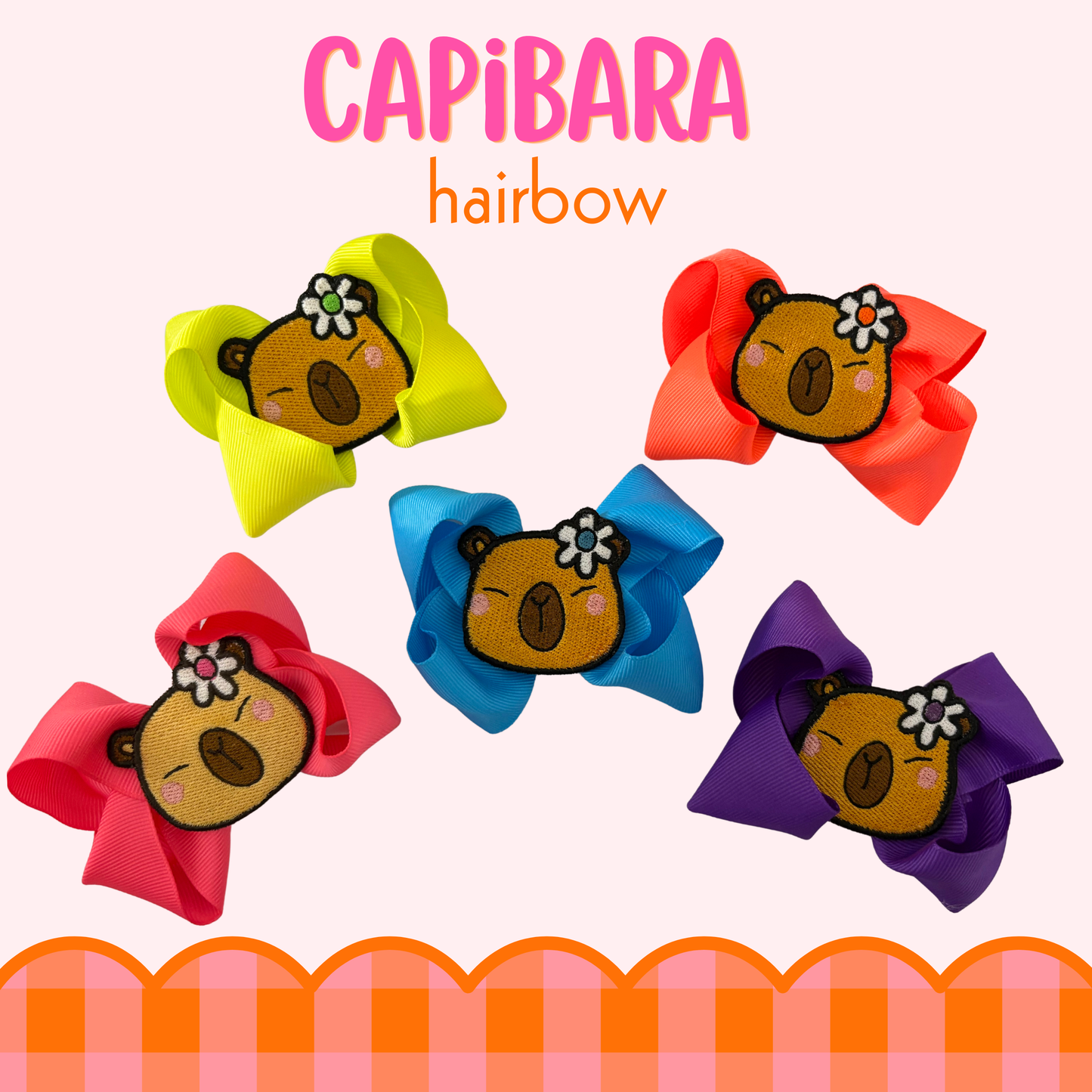Capibara hairbow✨🌸