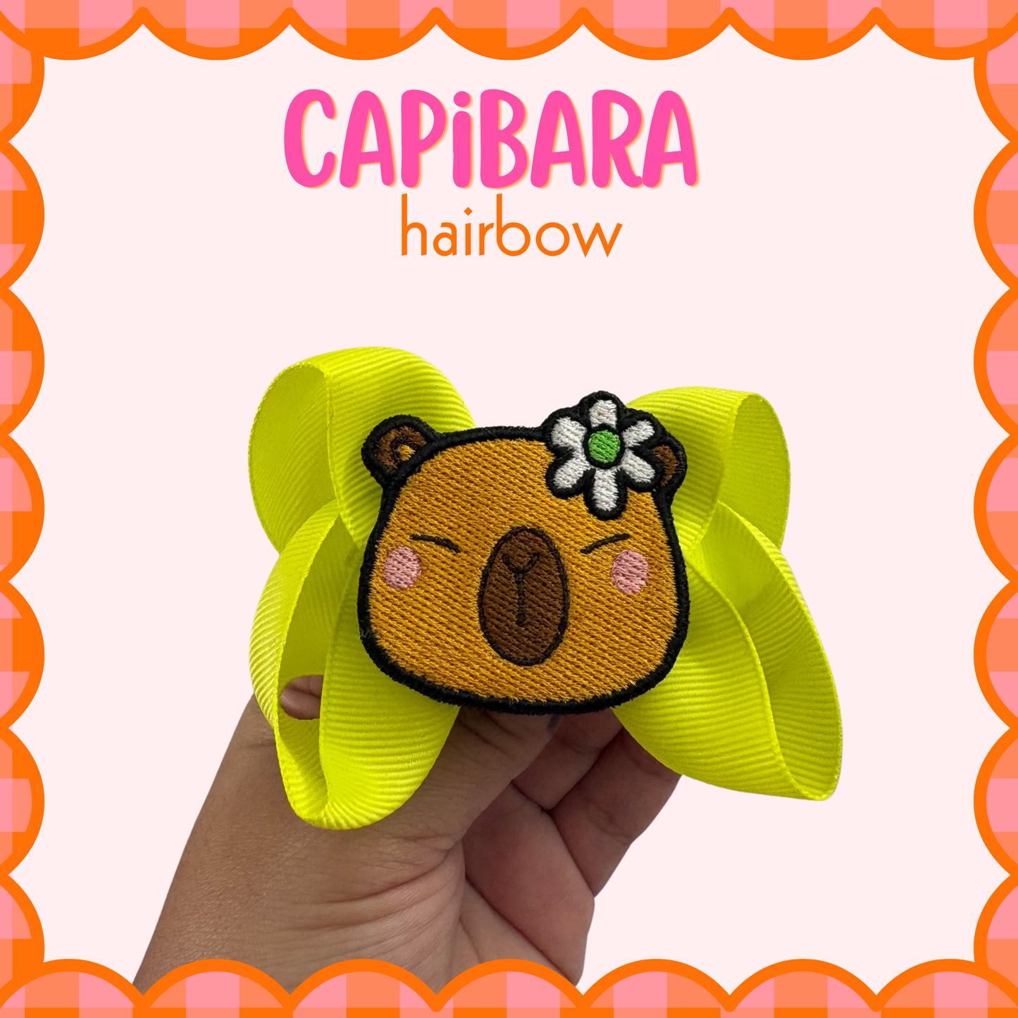 Capibara hairbow✨🌸