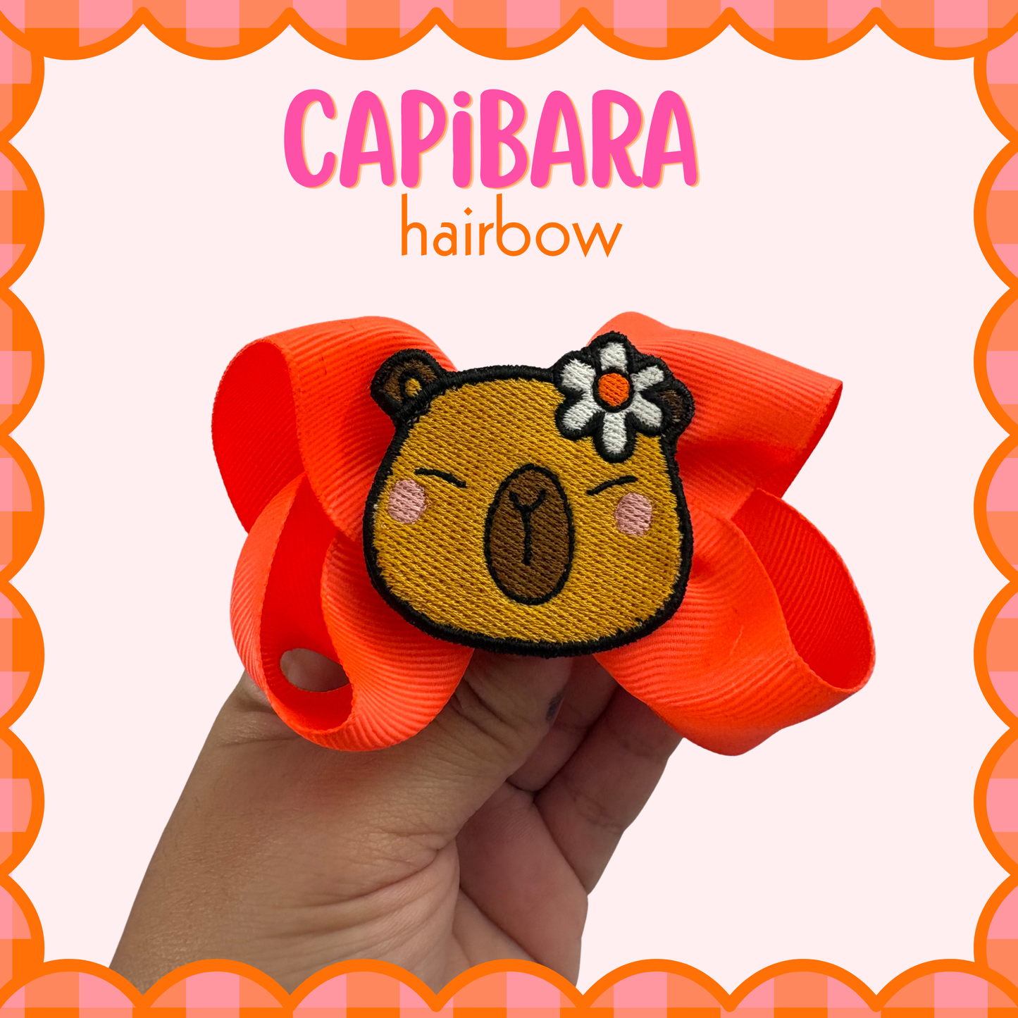 Capibara hairbow✨🌸