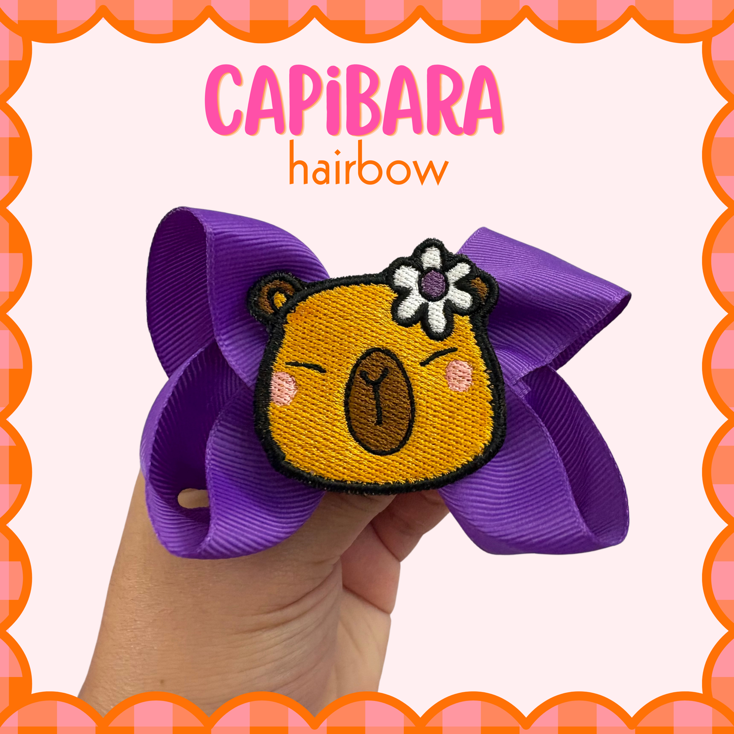 Capibara hairbow✨🌸