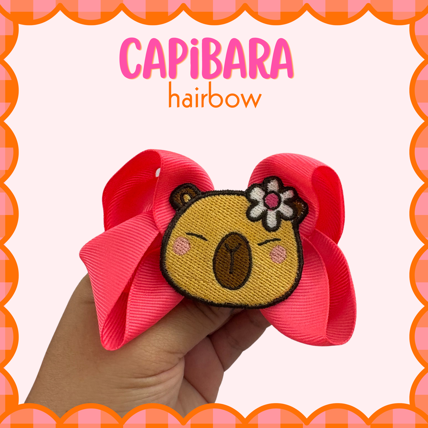 Capibara hairbow✨🌸