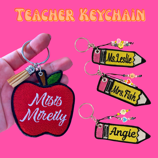 Teacher Keychains