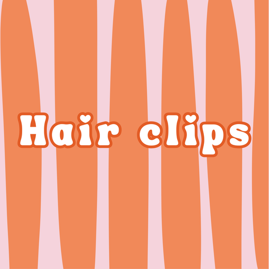 Teacher Hair Clips 🍎✏️